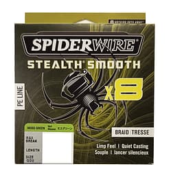 Tresse Spiderwire Stealth Smooth X8 150m (2 coloris)